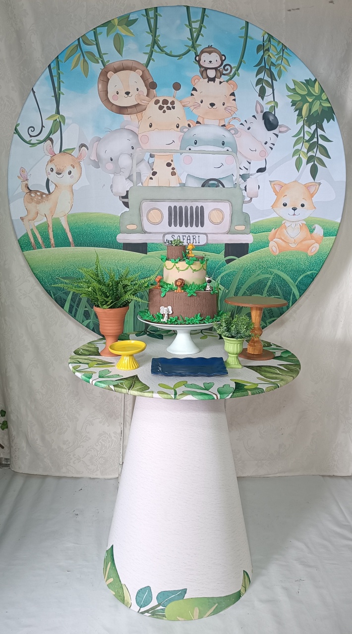 Kit Safari Azul Jeep Verde Com Cone (02) - FERNANDO FESTAS E EVENTOS