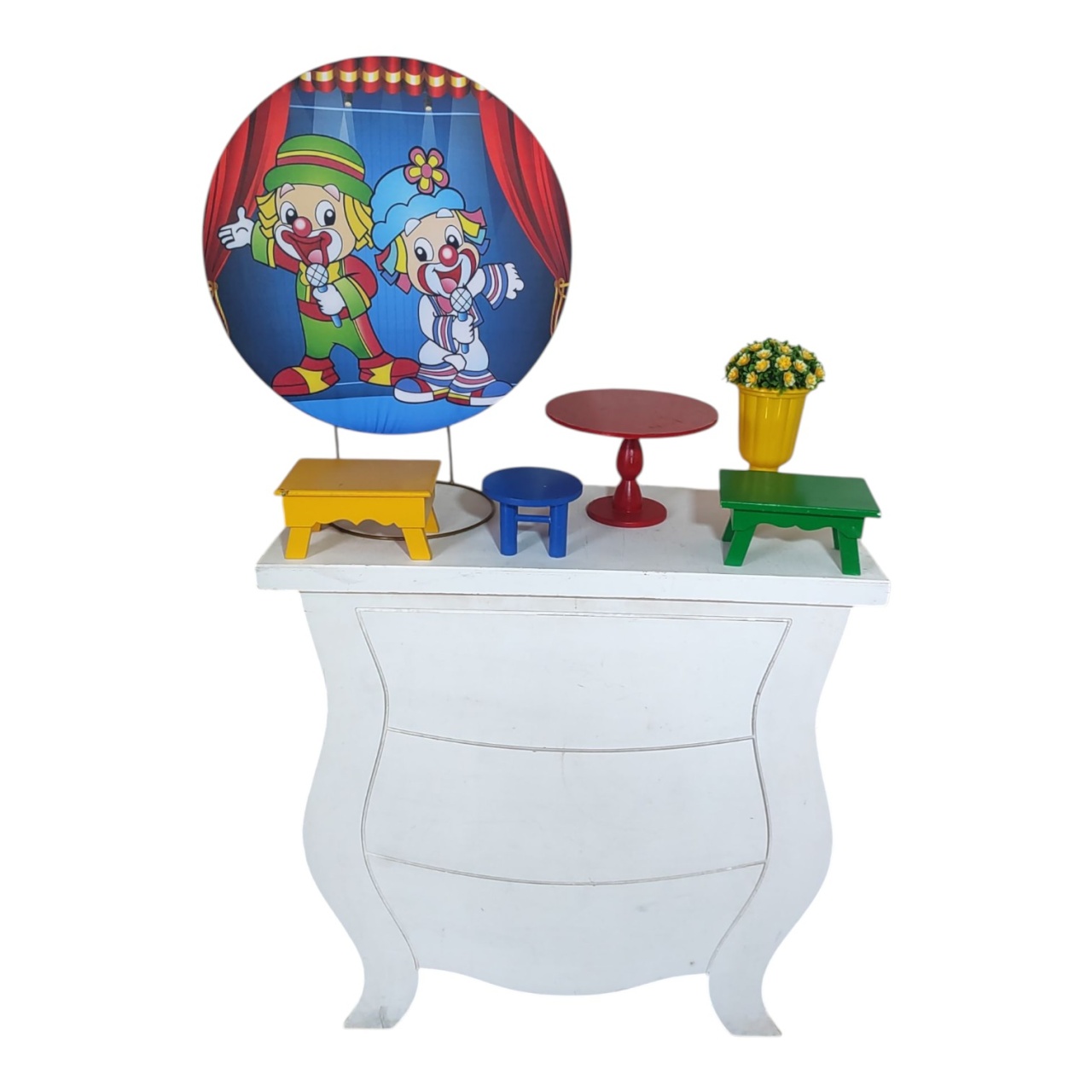 Mini Table Patati E Patatá 50X50  - FERNANDO FESTAS E EVENTOS