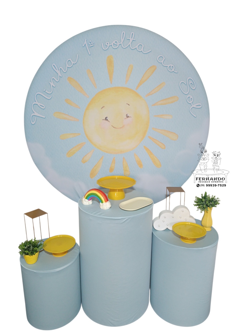 Minha Primeira Volta Ao Sol Azul 02 - FERNANDO FESTAS E EVENTOS