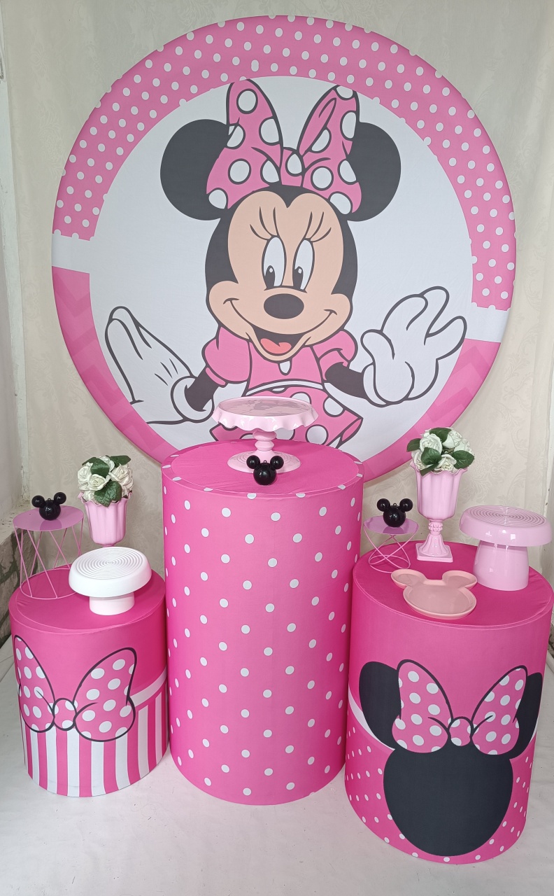 Kit Minnie Rosa 01 - FERNANDO FESTAS E EVENTOS