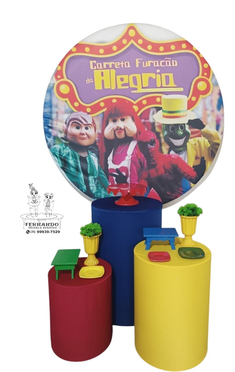 Kit Carreta Furacão da Alegria (02) - FERNANDO FESTAS E EVENTOS