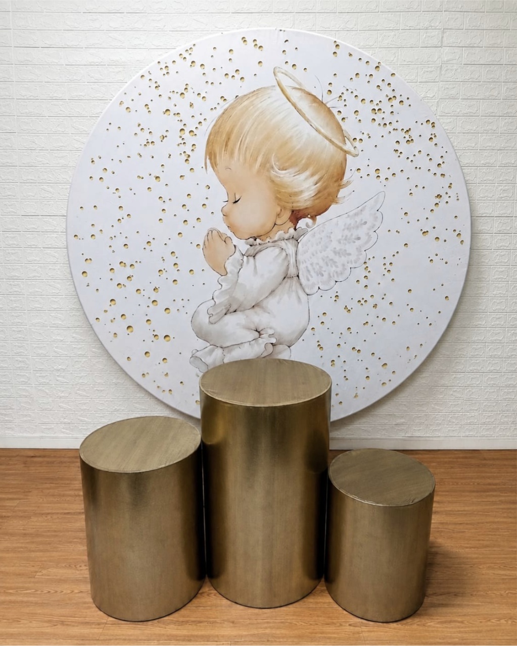 Batizado Kit Padrão 1 Com Capas Metalizadas - Cassia Decore e Celebre