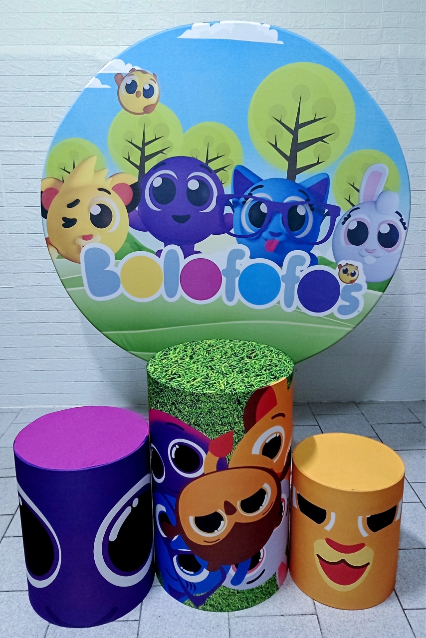 Bolofofos Menino Kit Padrão 1 Com Capas Personalizadas  - Cassia Decore e Celebre