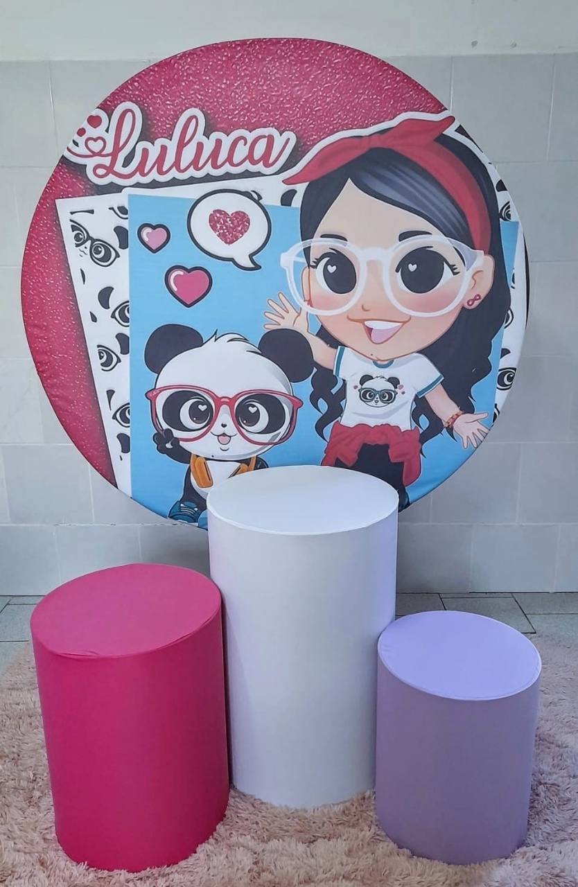 Luluca Kit Padrão 1 Com Capas Lisas   - Cassia Decore e Celebre