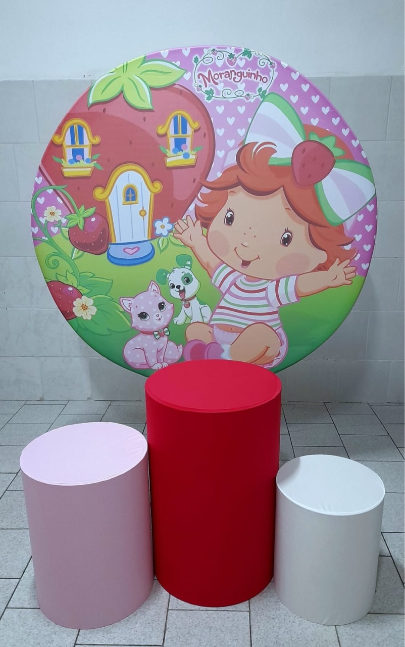 Moranguinho Kit Padrão 1 Com Capas Lisas     - Cassia Decore e Celebre