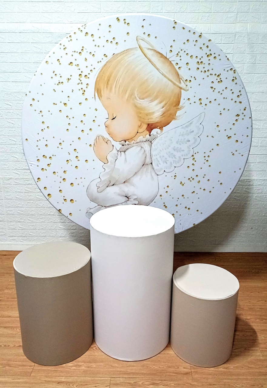 Batizado Kit Padrão 1 Com Capas Lisas  - Cassia Decore e Celebre