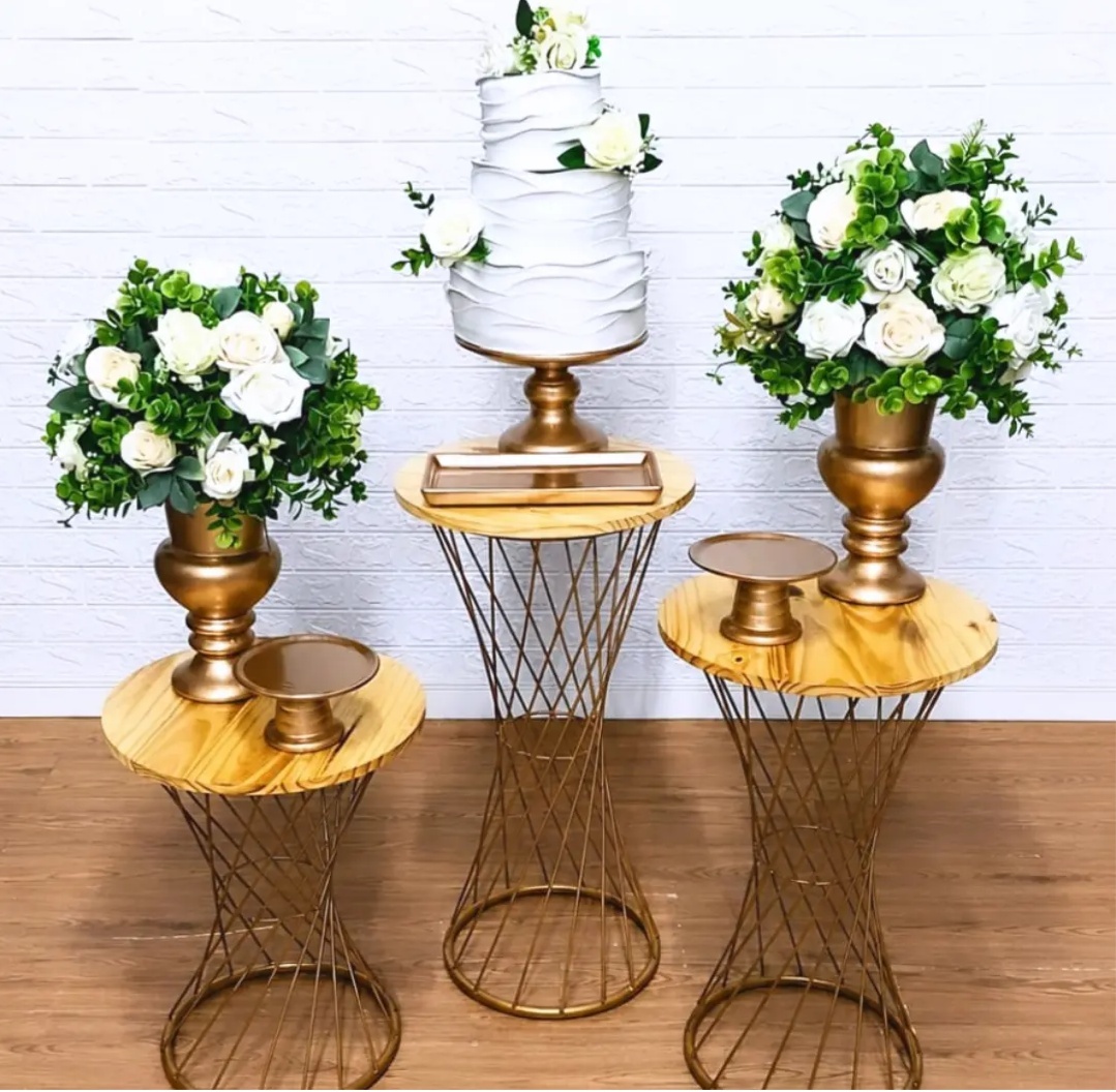 Kit Mesas Trançadas E Peças Cerâmicas 1 - Cassia Decore e Celebre