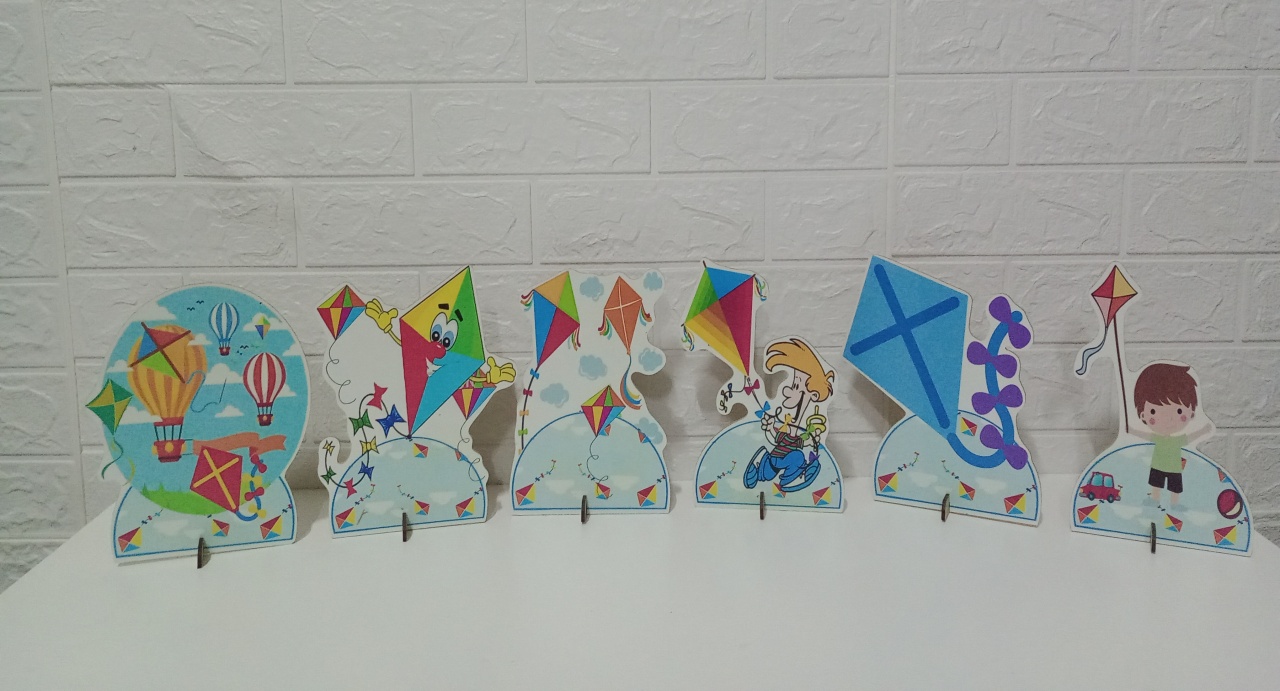 Kit Displays Pipas Mdf C/6 Unidades   - Cassia Decore e Celebre