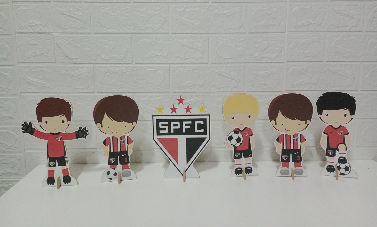 Kit Displays São Paulo Infantil Mdf 6 Unidades  - Cassia Decore e Celebre