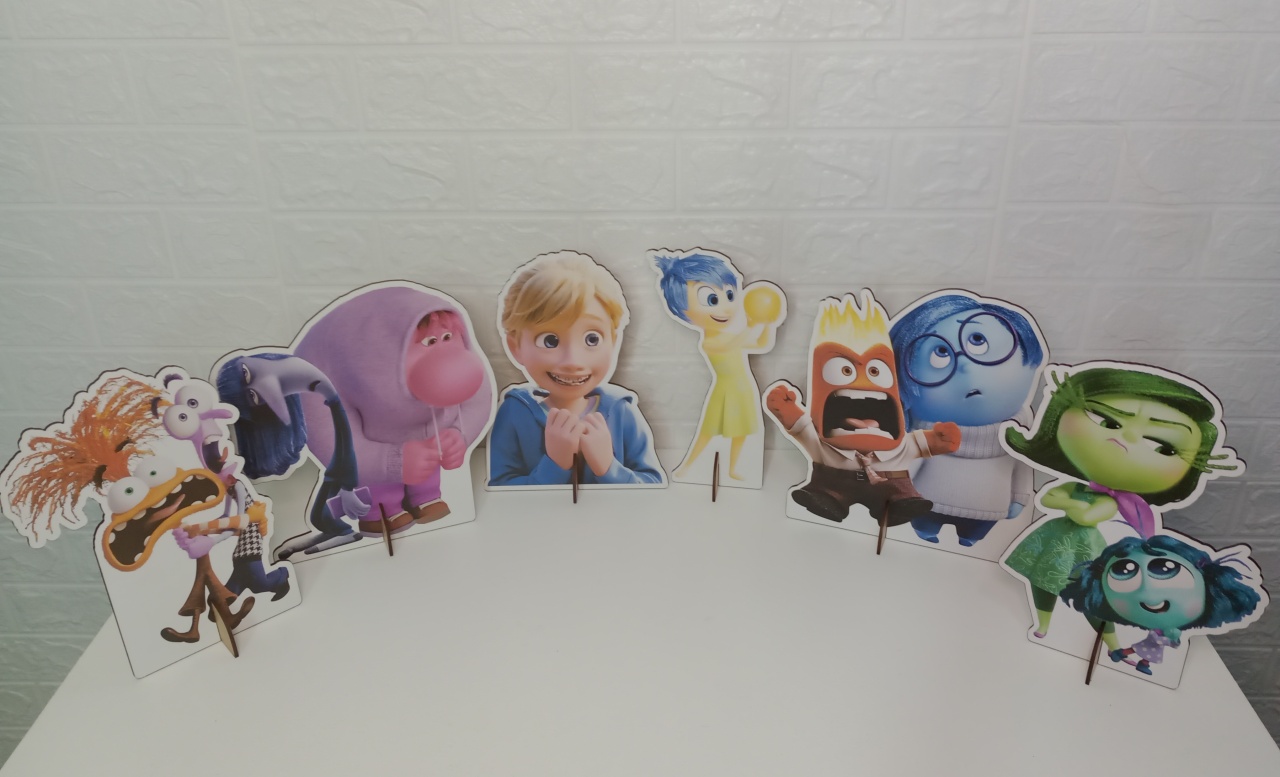  Kit Displays de Mesa de Mdf Divertidamente C/ 6 - Cassia Decore e Celebre