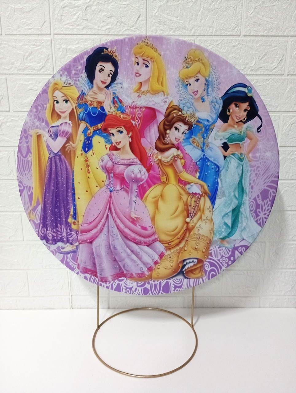 Capa Princesas 50 Cm Mini Festa - Cassia Decore e Celebre