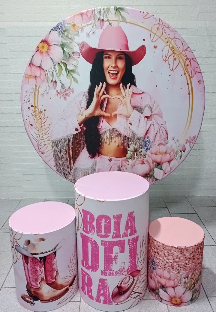 Ana Castelo Kit Padrão 1 Com Capas de Cilindros Personalizadas - Cassia Decore e Celebre