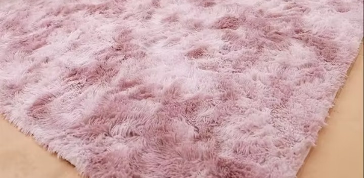 Tapete Peludo Rose 2X1,50M - Cassia Decore e Celebre