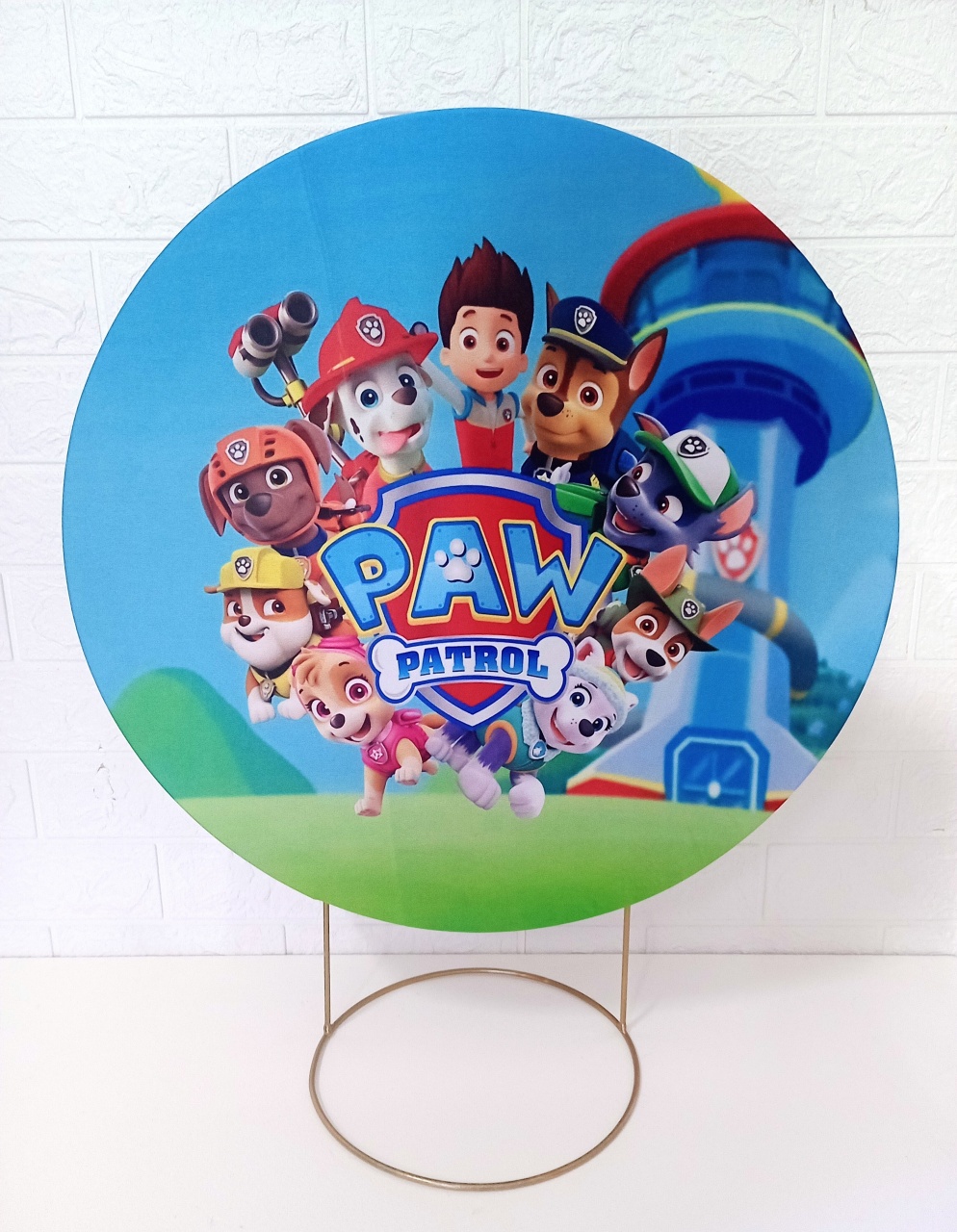 Capa Patrulha Canina 50 Cm Menino Mini Festa  - Cassia Decore e Celebre