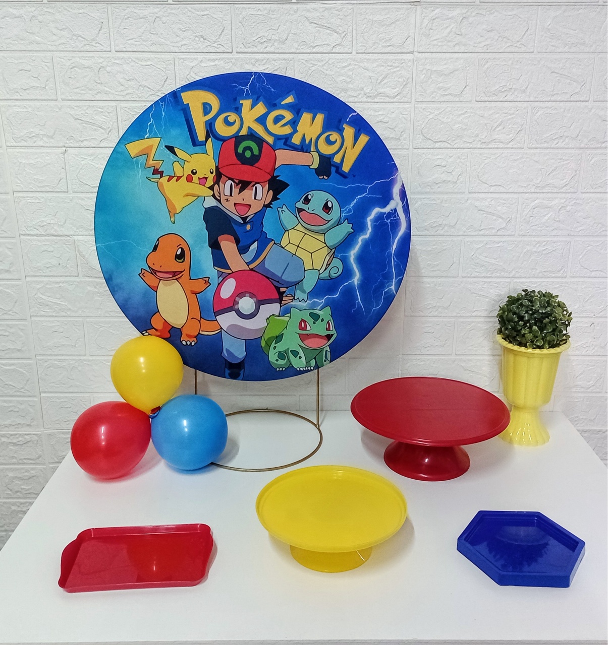 Kit Mini Festa Na Mesa Pokémon - Cassia Decore e Celebre