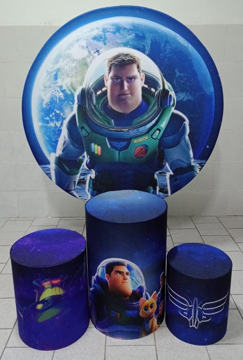 Buzz Light Year Kit Padrão 1 Com Capas Personalizadas    - Cassia Decore e Celebre