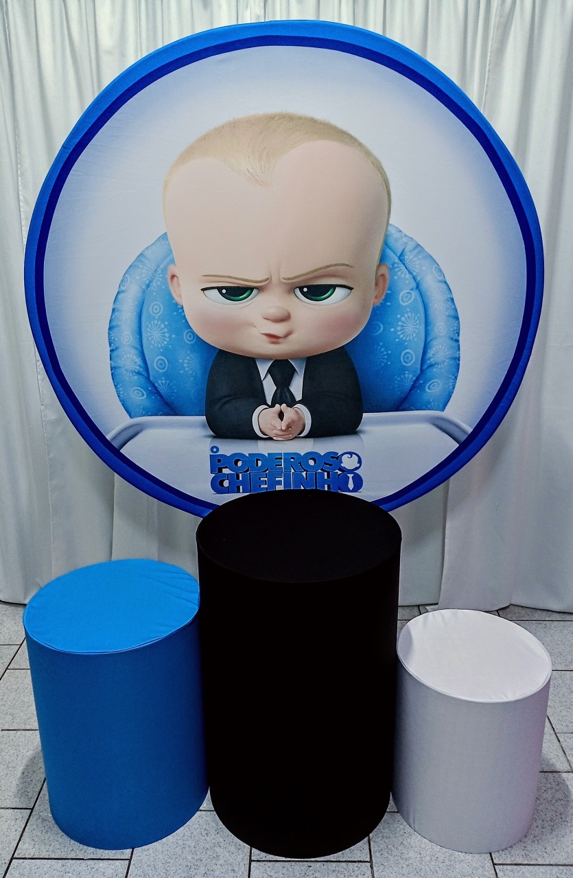 Poderoso Chefinho Kit Padrão 1 C/ Capas  de Cilindros Lisas - Cassia Decore e Celebre