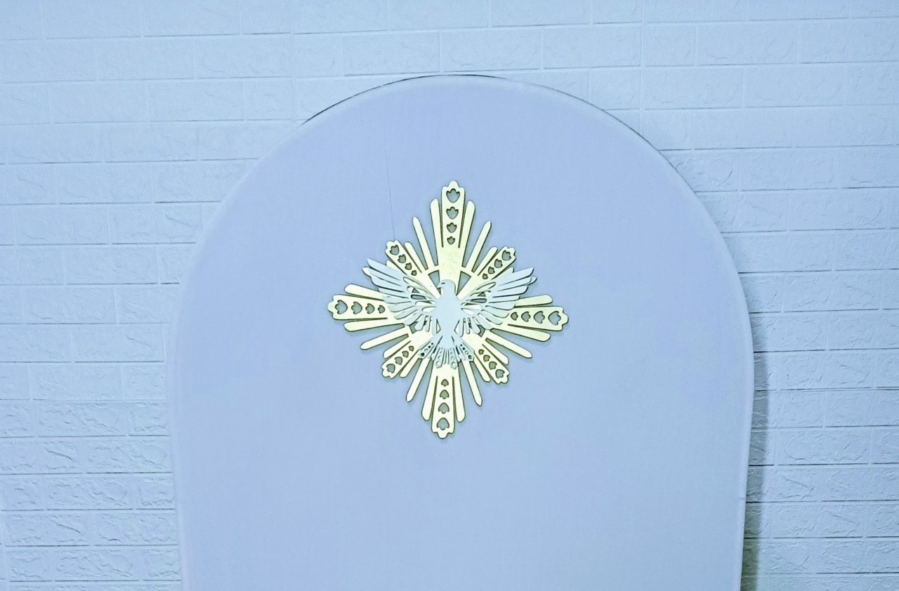 Letreiro Símbolo Espírito Santo Mdf (Pomba) - Cassia Decore e Celebre