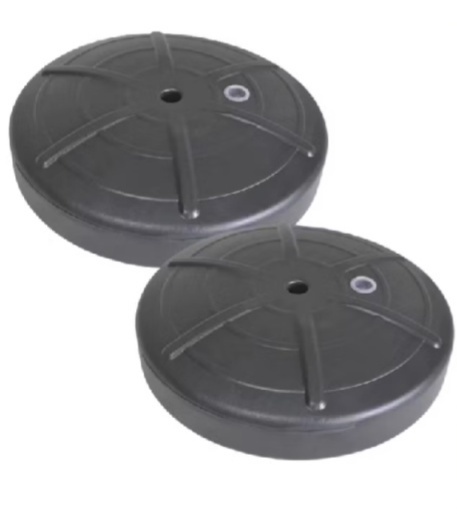 Kit 2 Bases 38X11 (Para Estrutura de Balões de 6 Metros) - Cassia Decore e Celebre