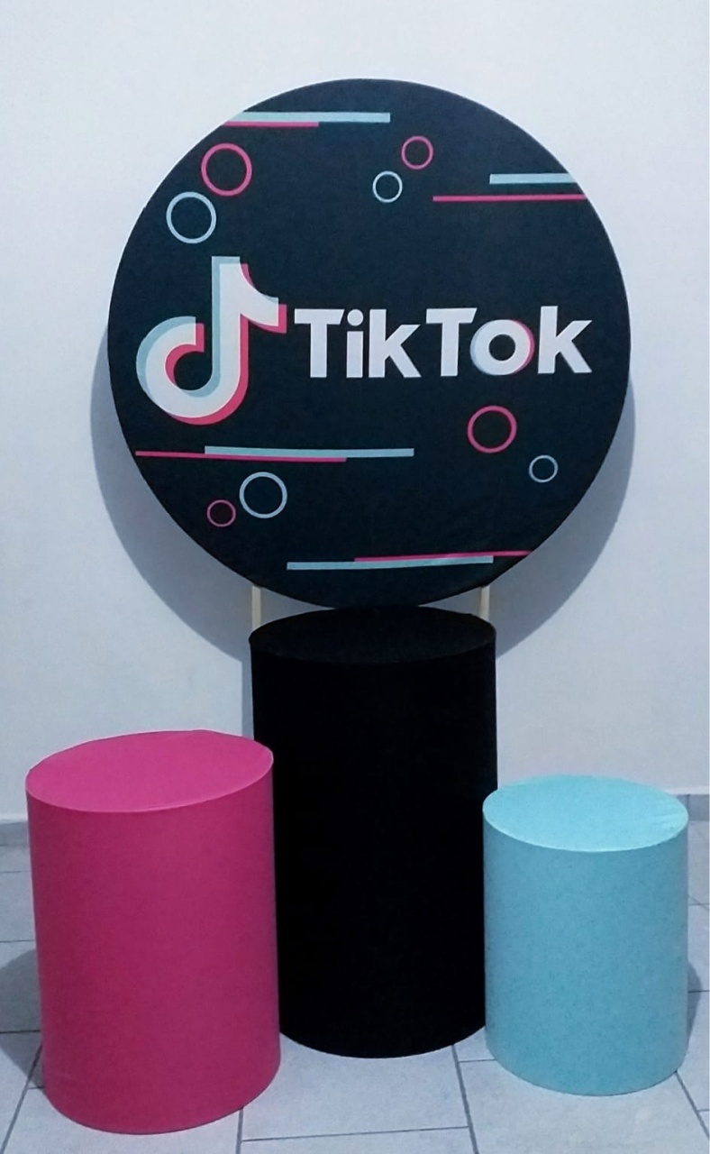 Tik Tok Kit Padrão 1 Com Capas Lisas - Cassia Decore e Celebre