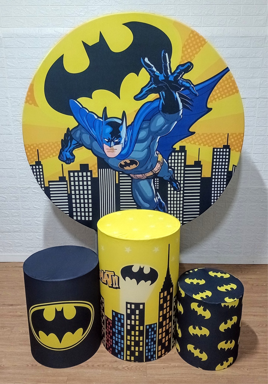 Heróis Kit Padrão 1 C/ Capas de Cilindros Personalizadas (Cópia) - Cassia Decore e Celebre