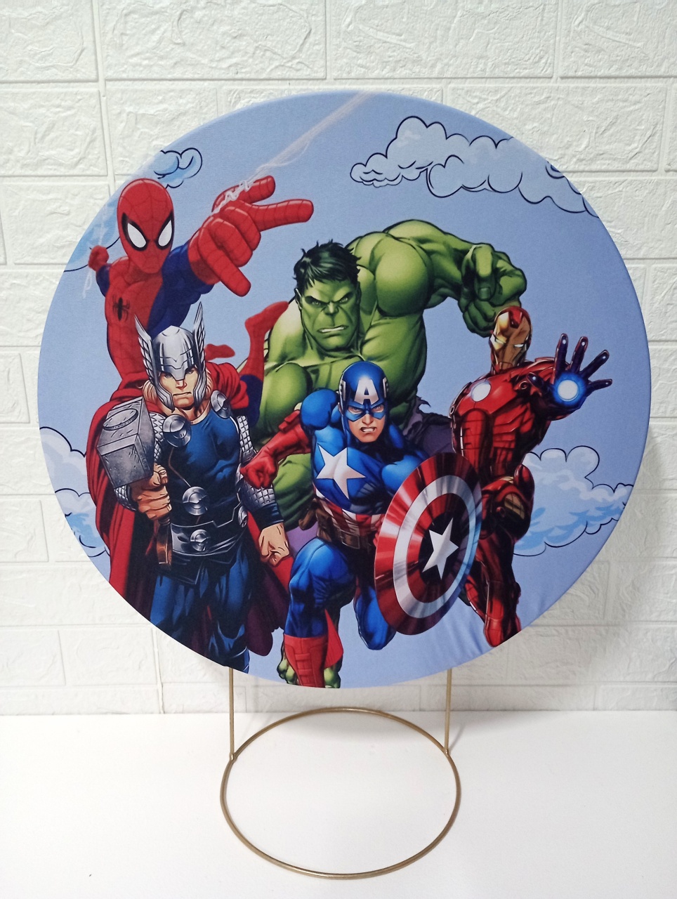 Capa Heróis 50 Cm Mini Kit - Cassia Decore e Celebre