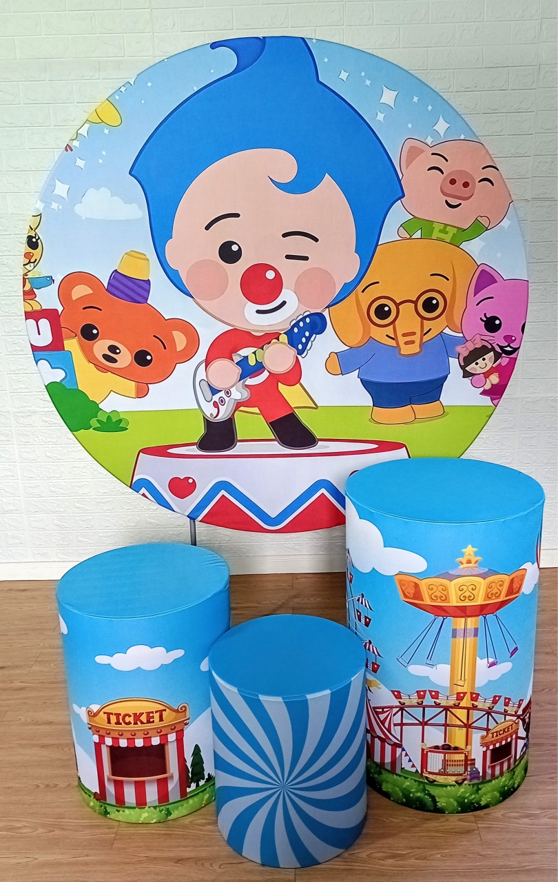  Herói Do Coração Kit 1 Com Capa de Cilindros Personalizadas - Cassia Decore e Celebre