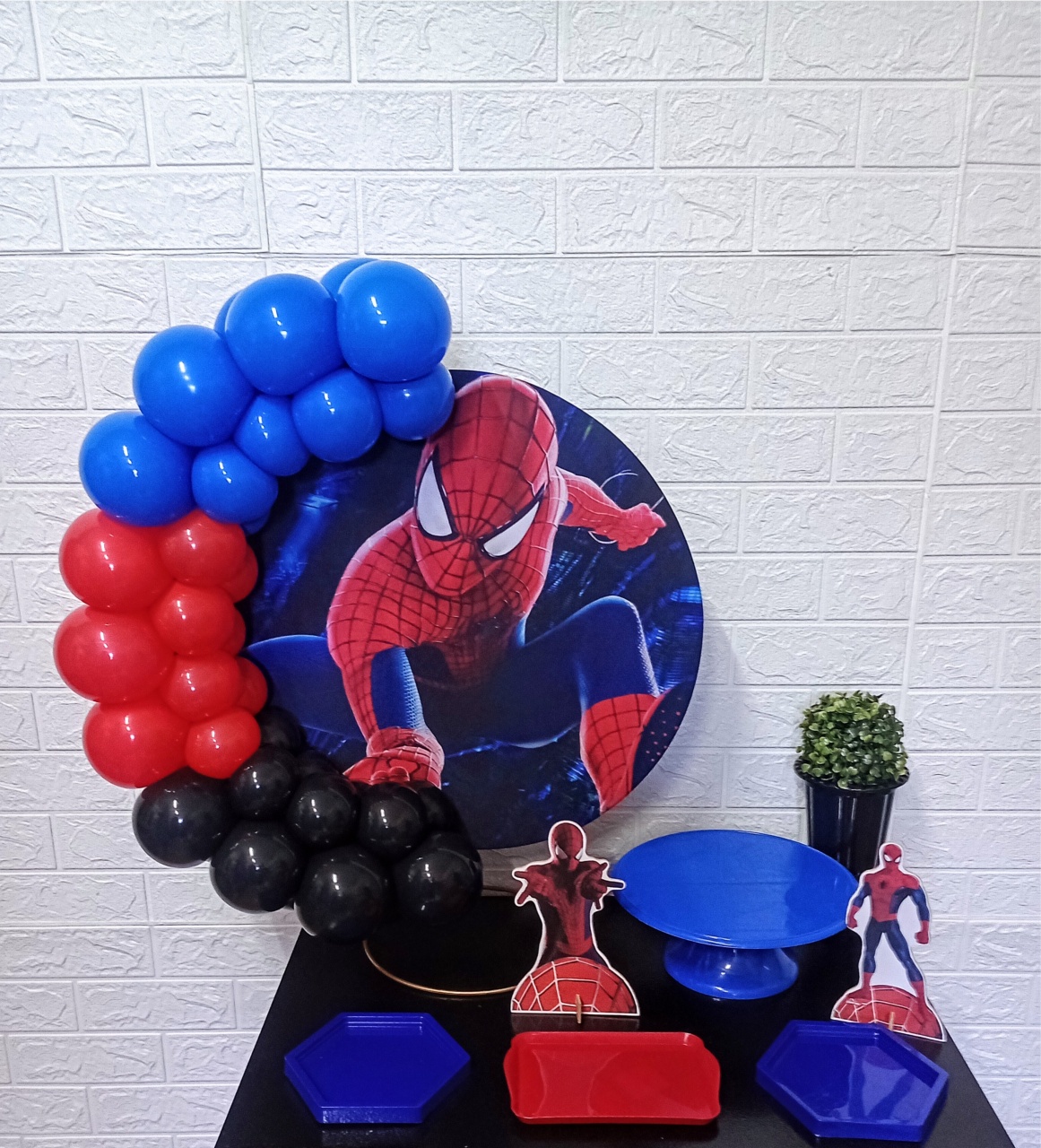 Kit Mini Festa Na Mesa Homem-Aranha - Cassia Decore e Celebre