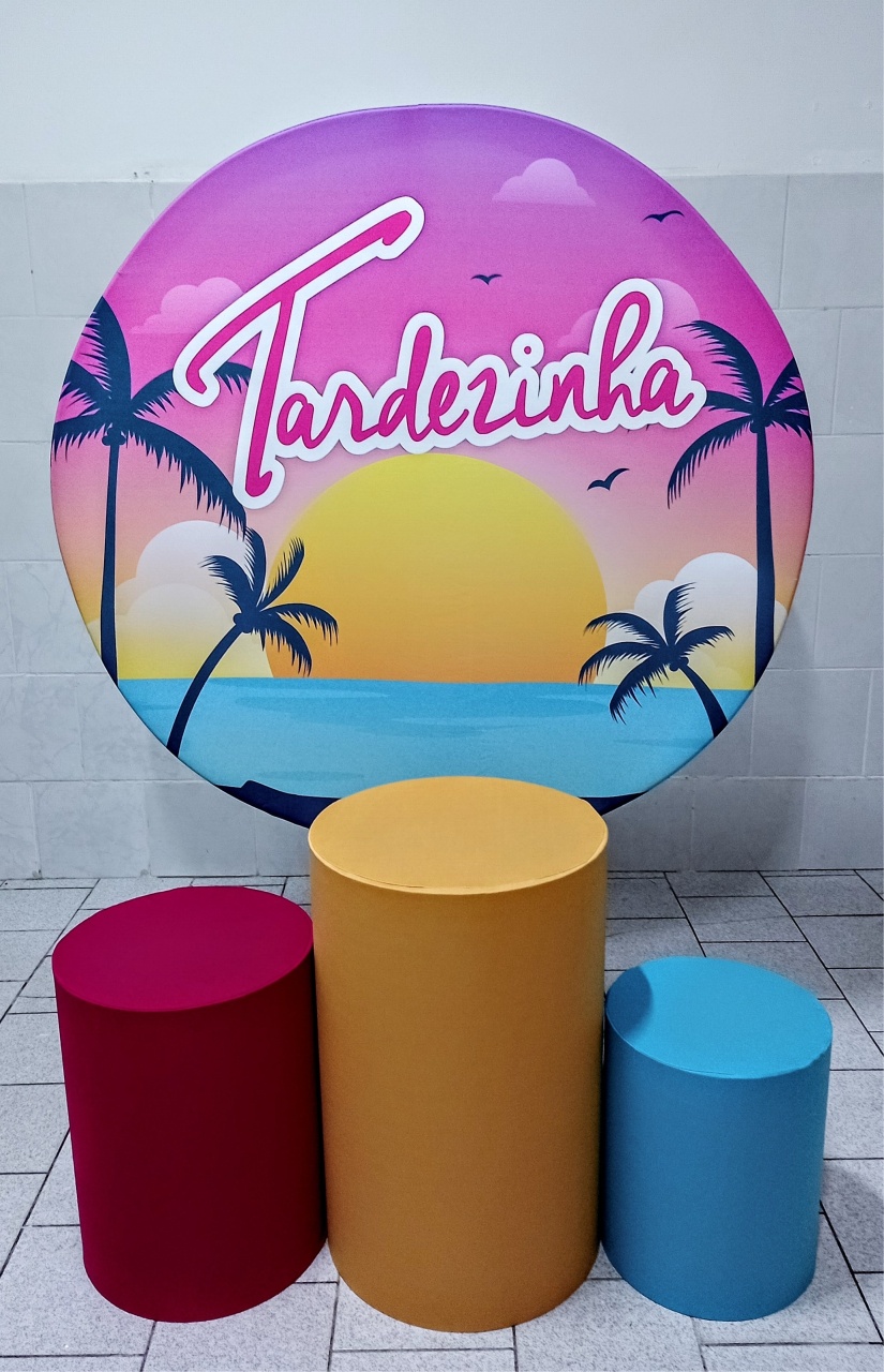 Tardezinha Kit Padrão 1 Com Capas de Cilindros Lisas - Cassia Decore e Celebre