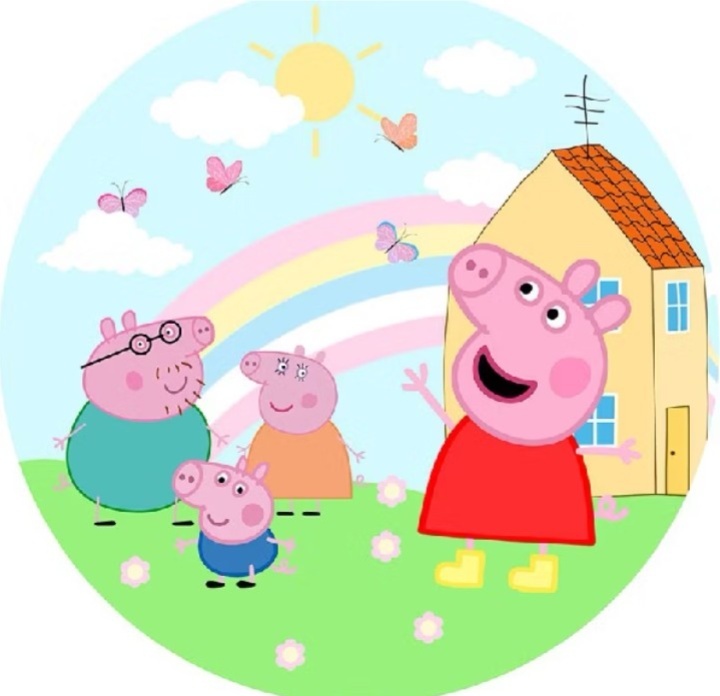 Capa de Painel 50 Cm Peppa Pig - Cassia Decore e Celebre