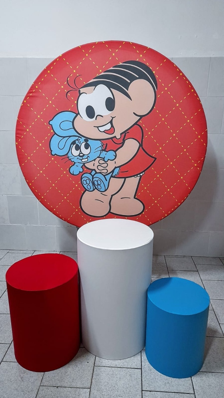 Mônica Kit Padrão 1 Com Capas Lisas    - Cassia Decore e Celebre