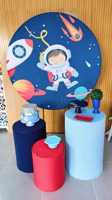 Kit Básico Astronauta Pegue E Monte  - Decorações Paula Souza