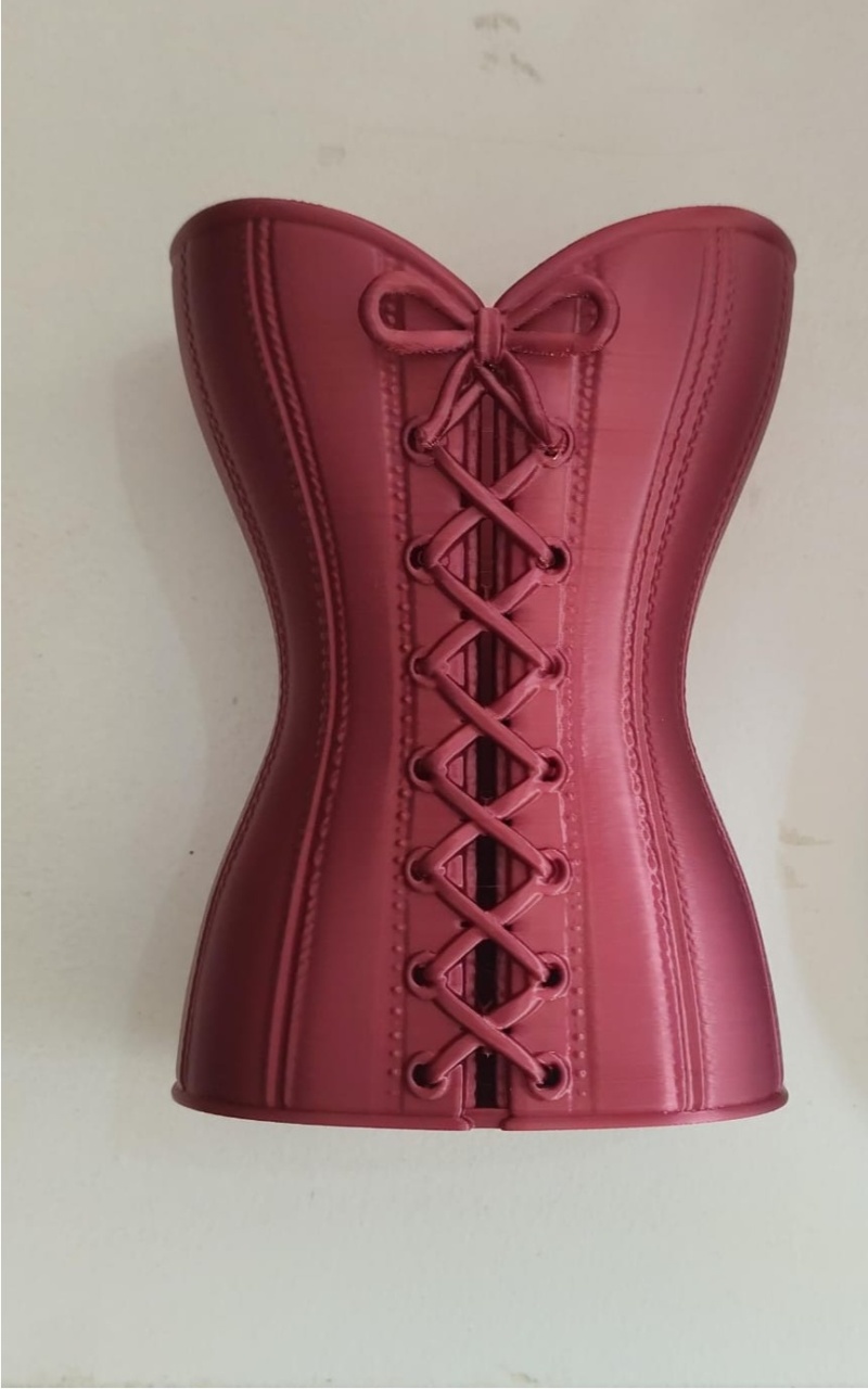Vaso Corset Rosé - Sua Festa Pegue & Monte