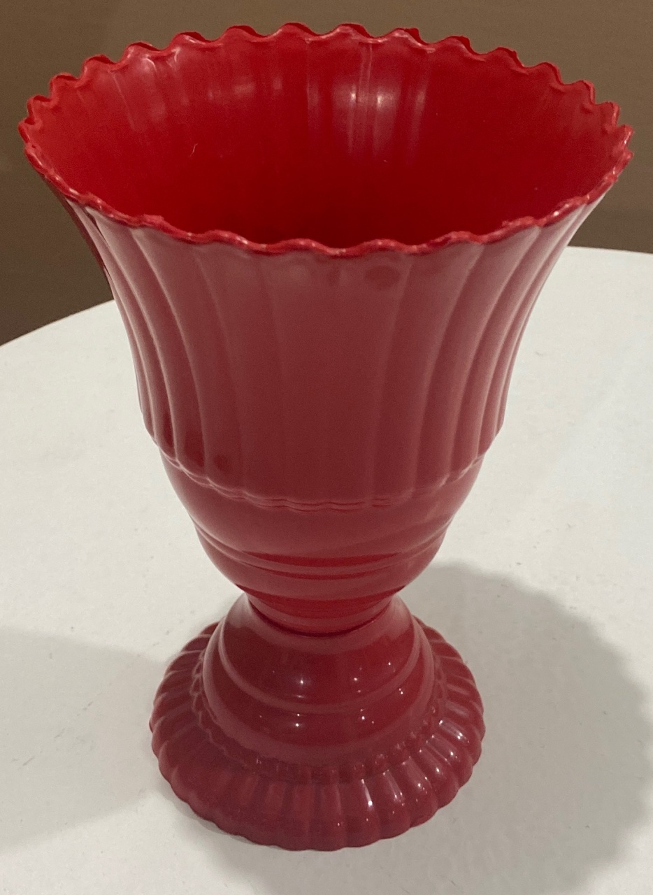 Vaso Romano de Mesa Vermelho - Sua Festa Pegue & Monte