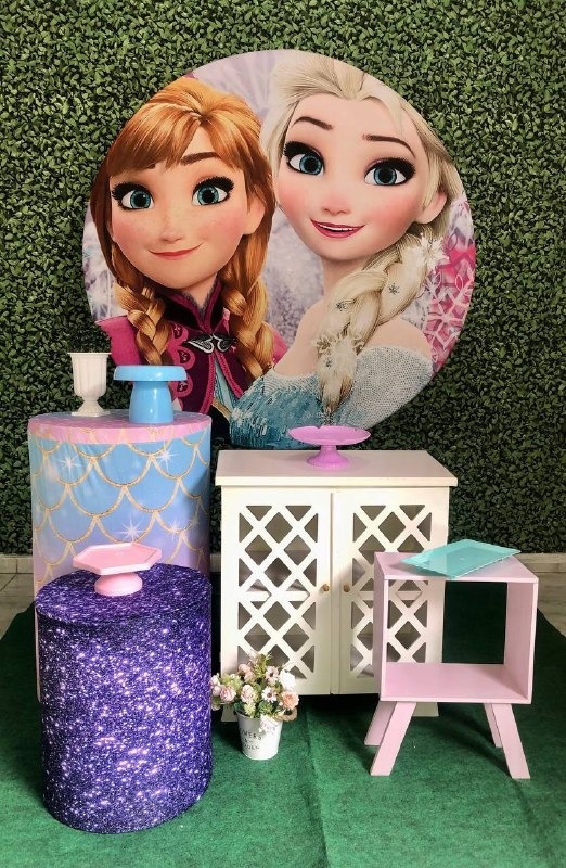 Kit Frozen Personalizado 1 - Sua Festa Pegue & Monte