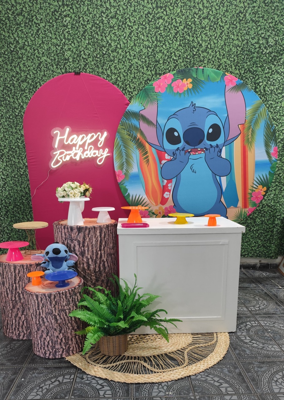 Kit Stitch Personalizado - Sua Festa Pegue & Monte