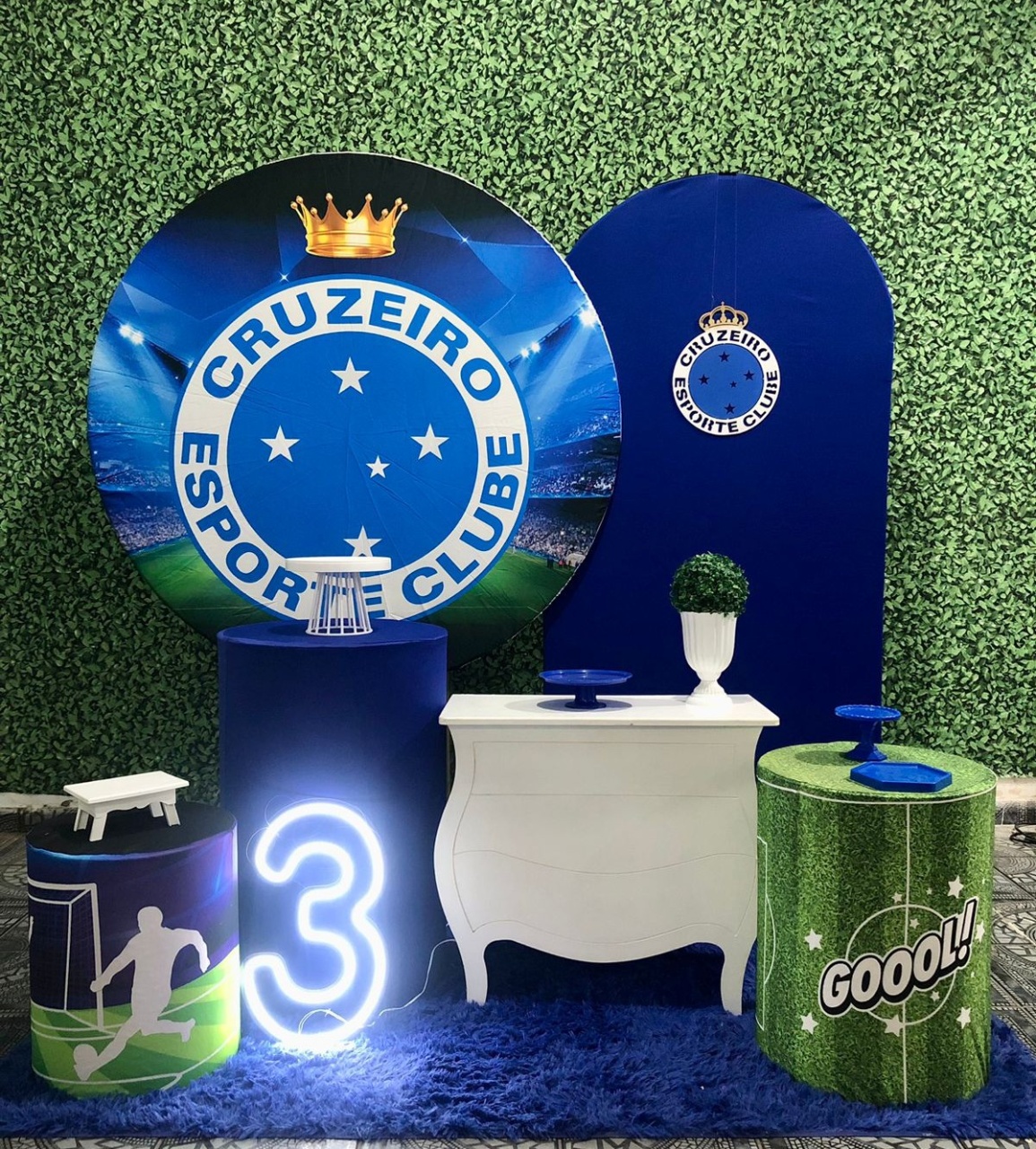 Kit Futebol Cruzeiro 3 - Sua Festa Pegue & Monte