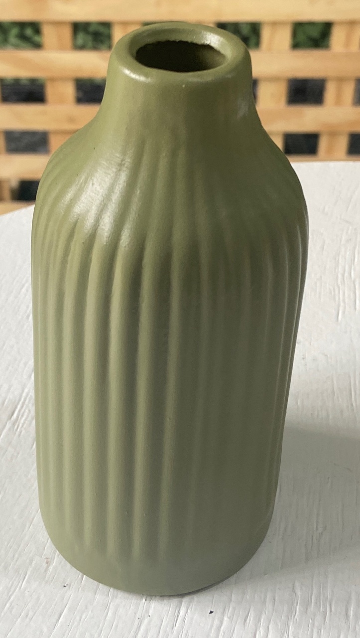 Vaso Cerâmica Verde Menta P - Sua Festa Pegue & Monte