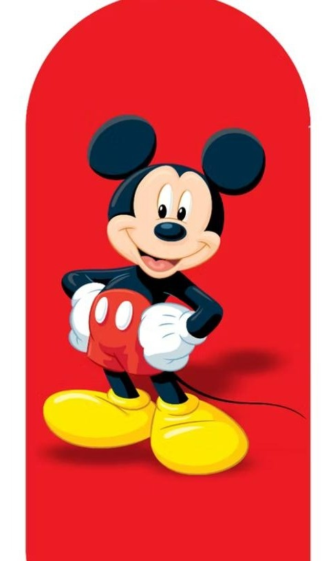 Capa Painel Romano Mickey  - Sua Festa Pegue & Monte