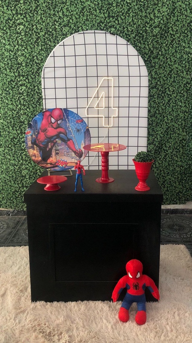 Mini Kit Homem Aranha - Sua Festa Pegue & Monte
