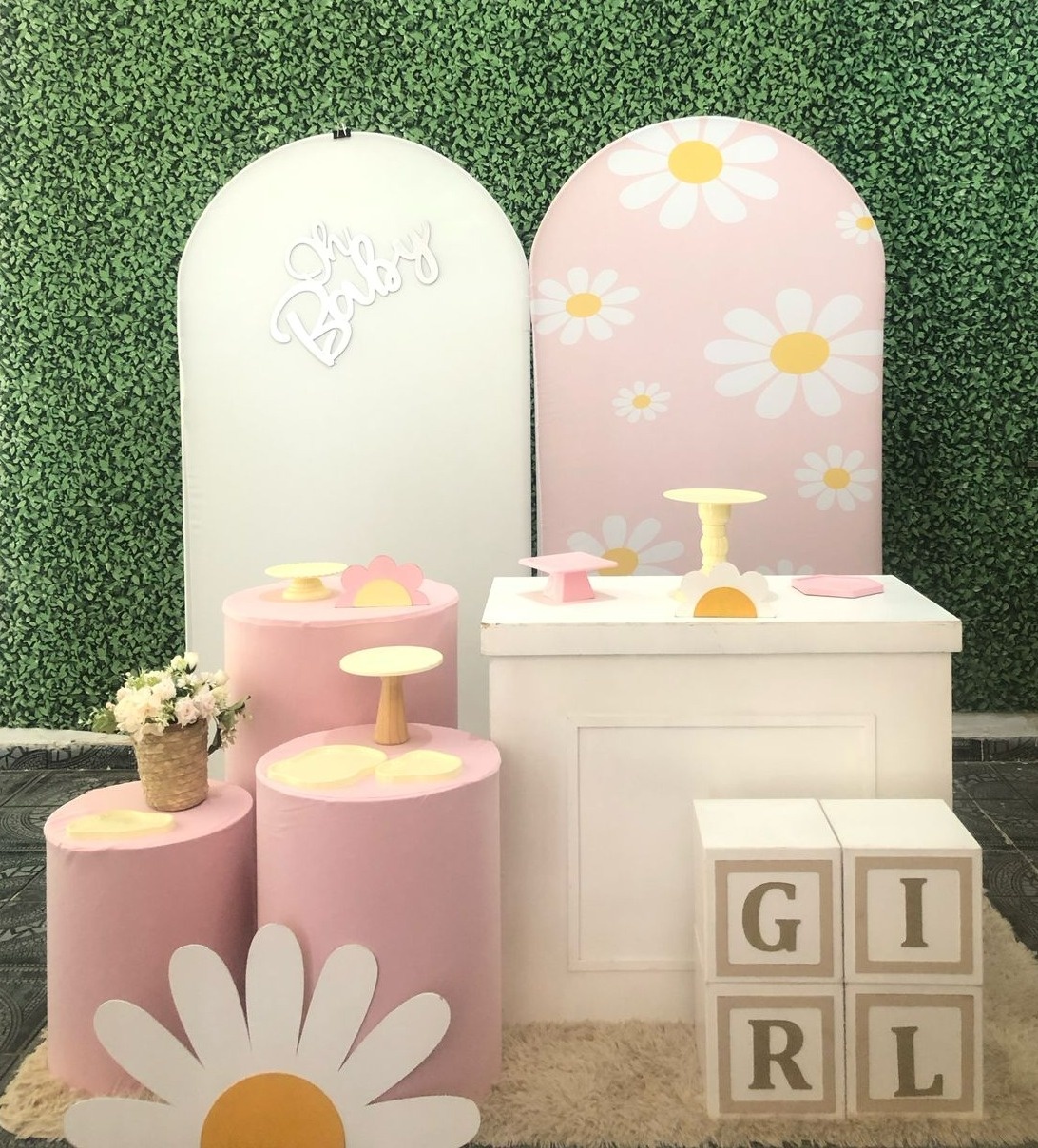 Kit Margarida Personalizado 5 - Sua Festa Pegue & Monte