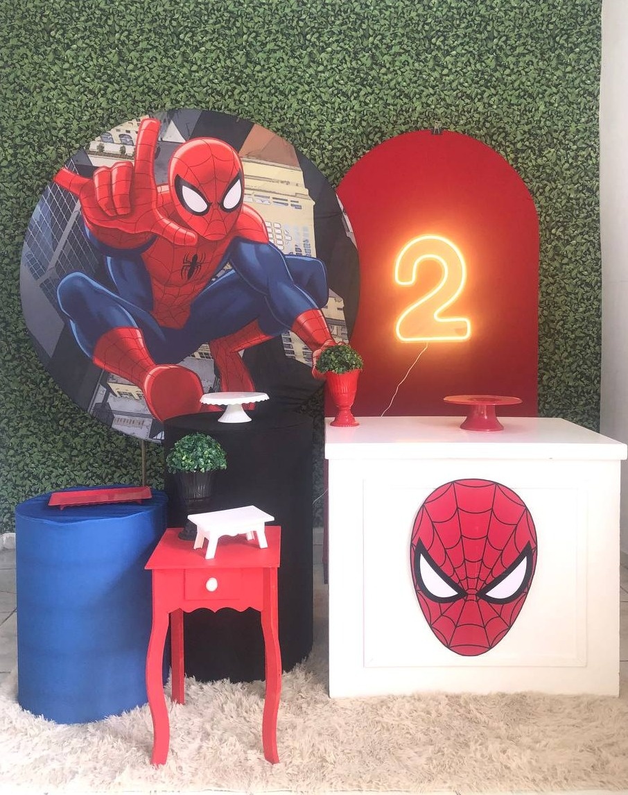 Kit Homem Aranha Encantar - Sua Festa Pegue & Monte