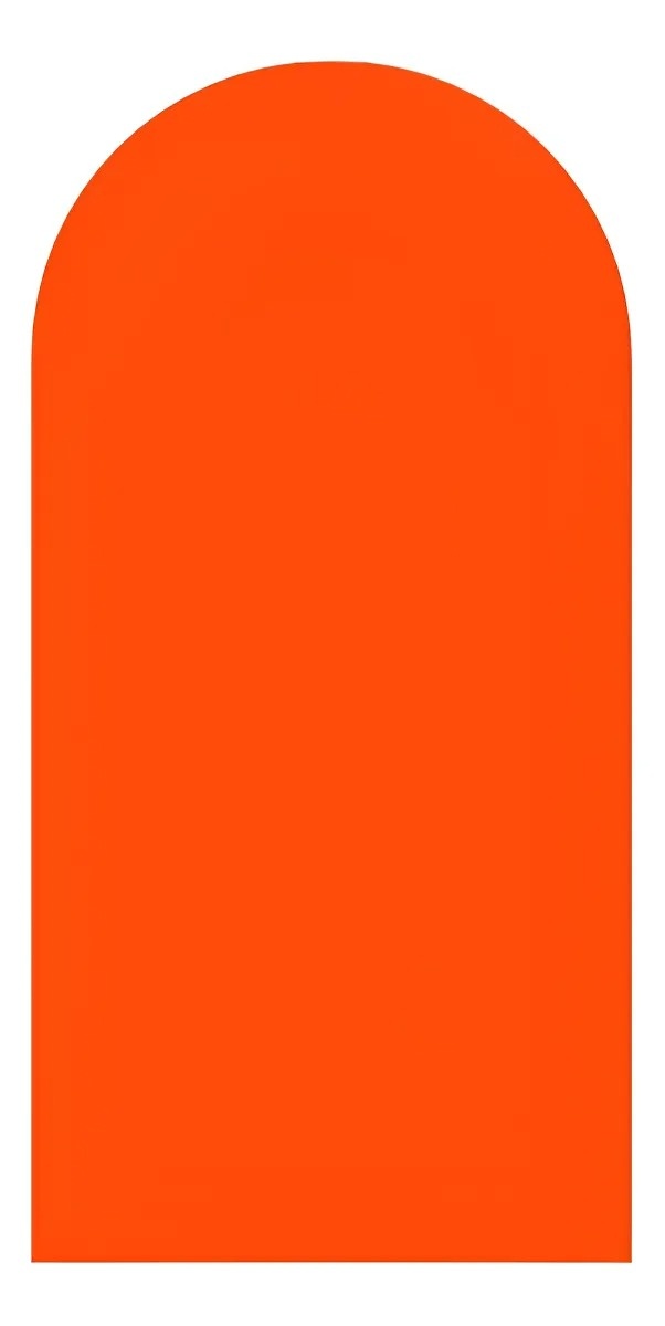 Capa Painel Romano Laranja Neon - Sua Festa Pegue & Monte