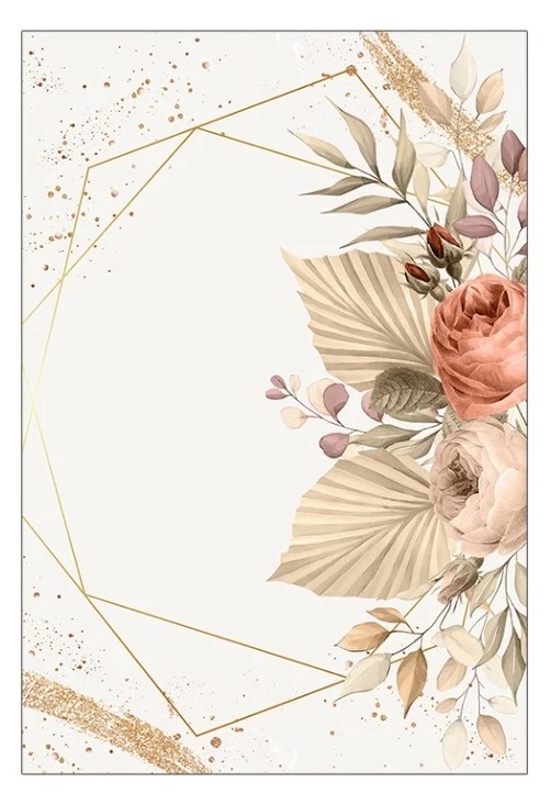 Capa Painel Retangular Adulto Floral 2,20X1,5 M - Sua Festa Pegue & Monte