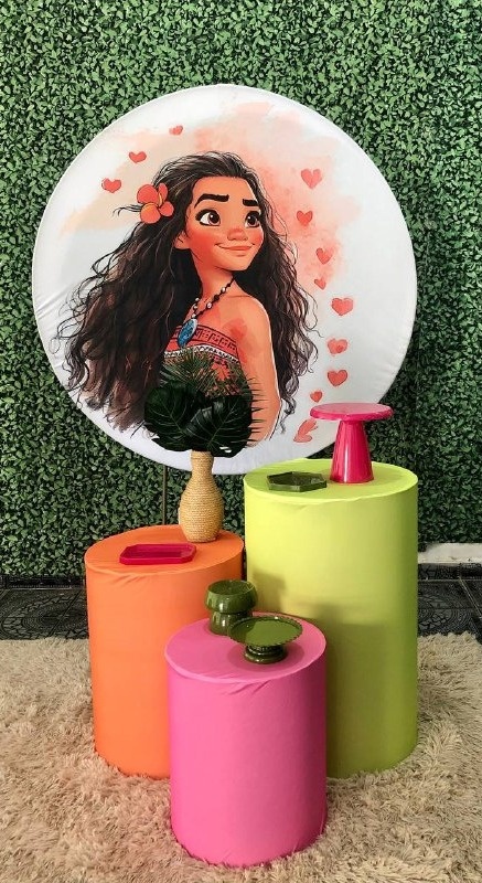 Kit Moana Comemorar - Sua Festa Pegue & Monte