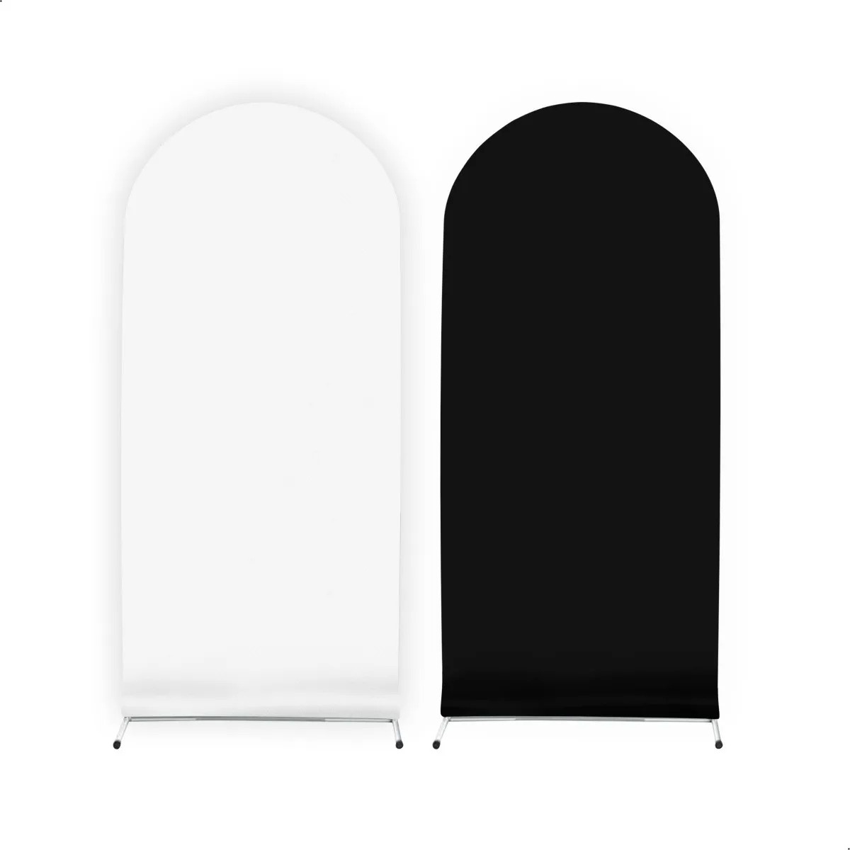 Capa Painel Romano Branco C/ Preto - Sua Festa Pegue & Monte