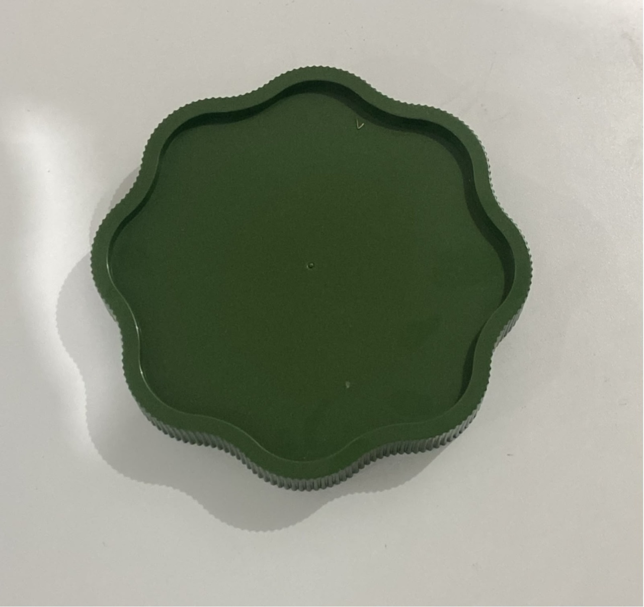 Bandeja Flor Baixa Verde Oliva - Sua Festa Pegue & Monte