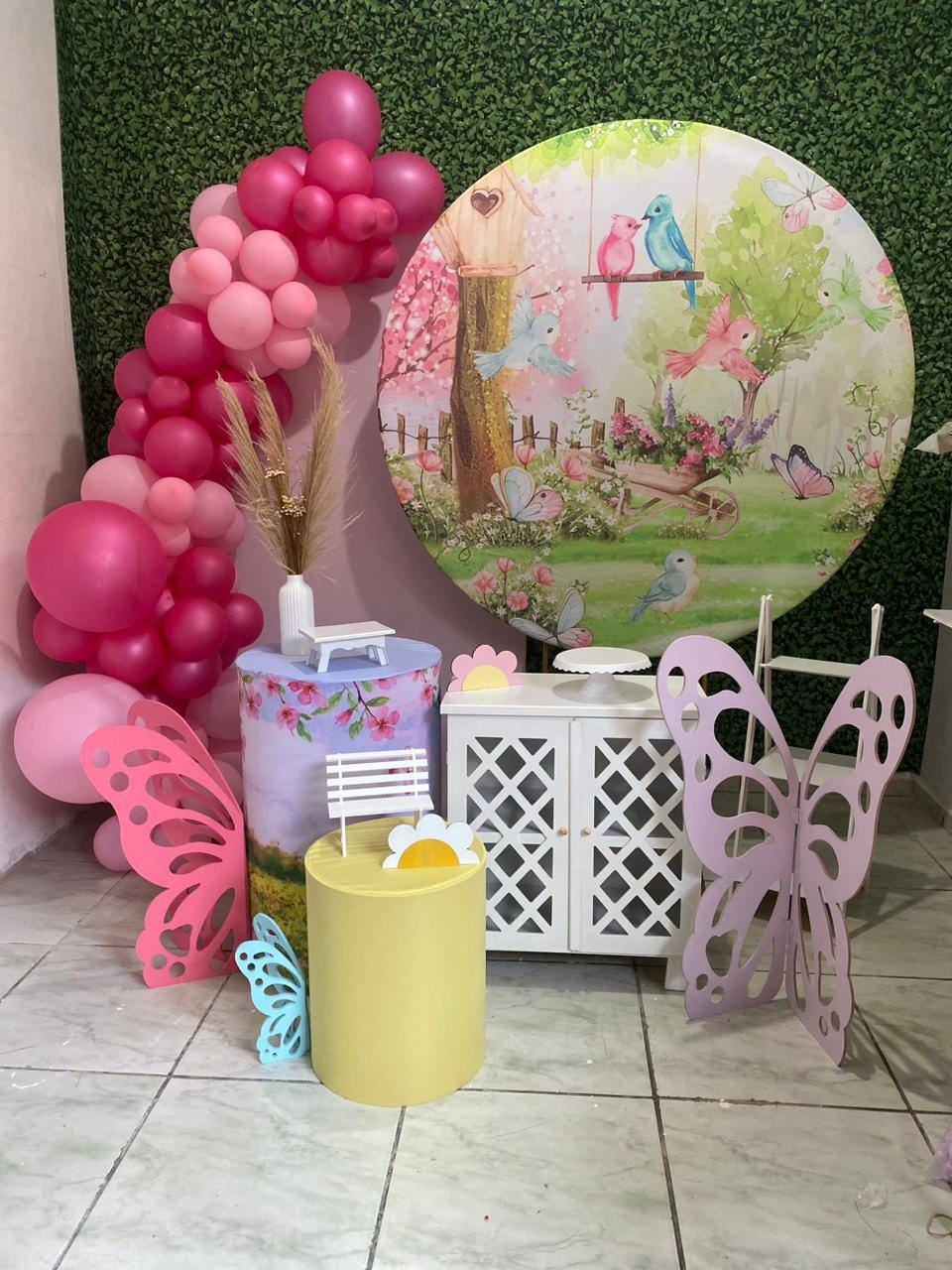 Kit Bosque Encantado Personalizado 2 - Sua Festa Pegue & Monte