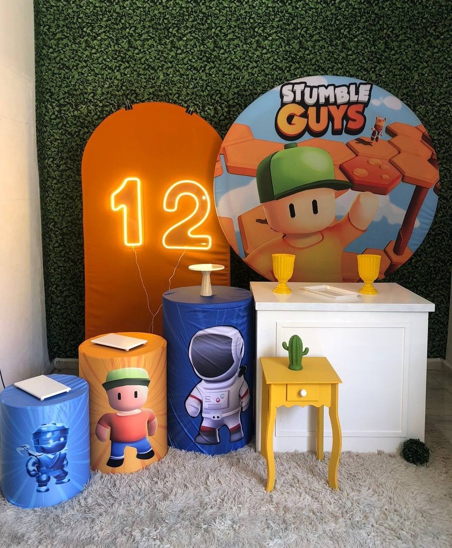 Kit Stumble Guys Personalizado 1 - Sua Festa Pegue & Monte