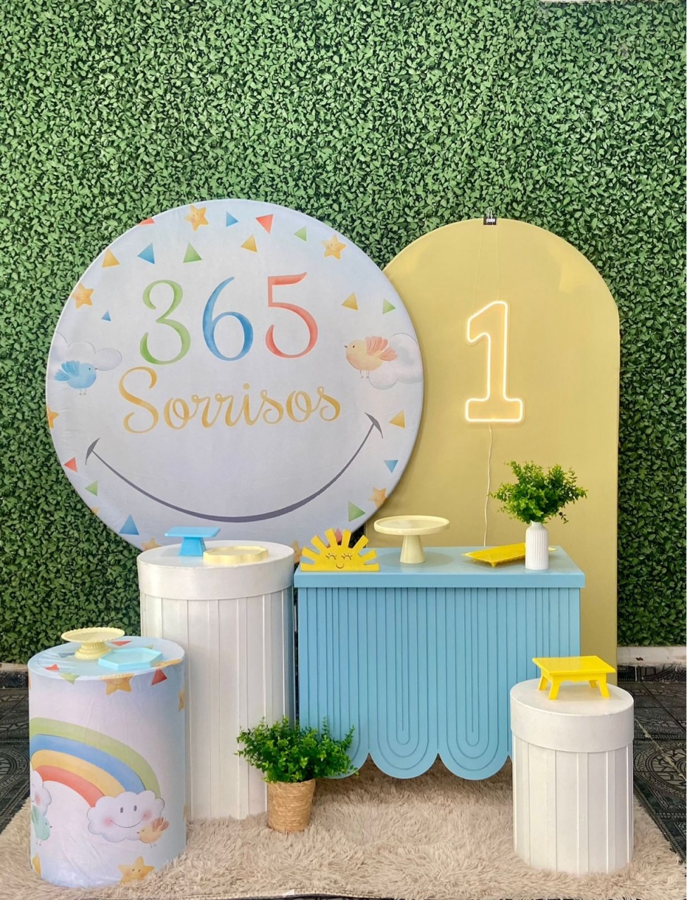 Kit 365 Sorrisos - Personalizado - Sua Festa Pegue & Monte